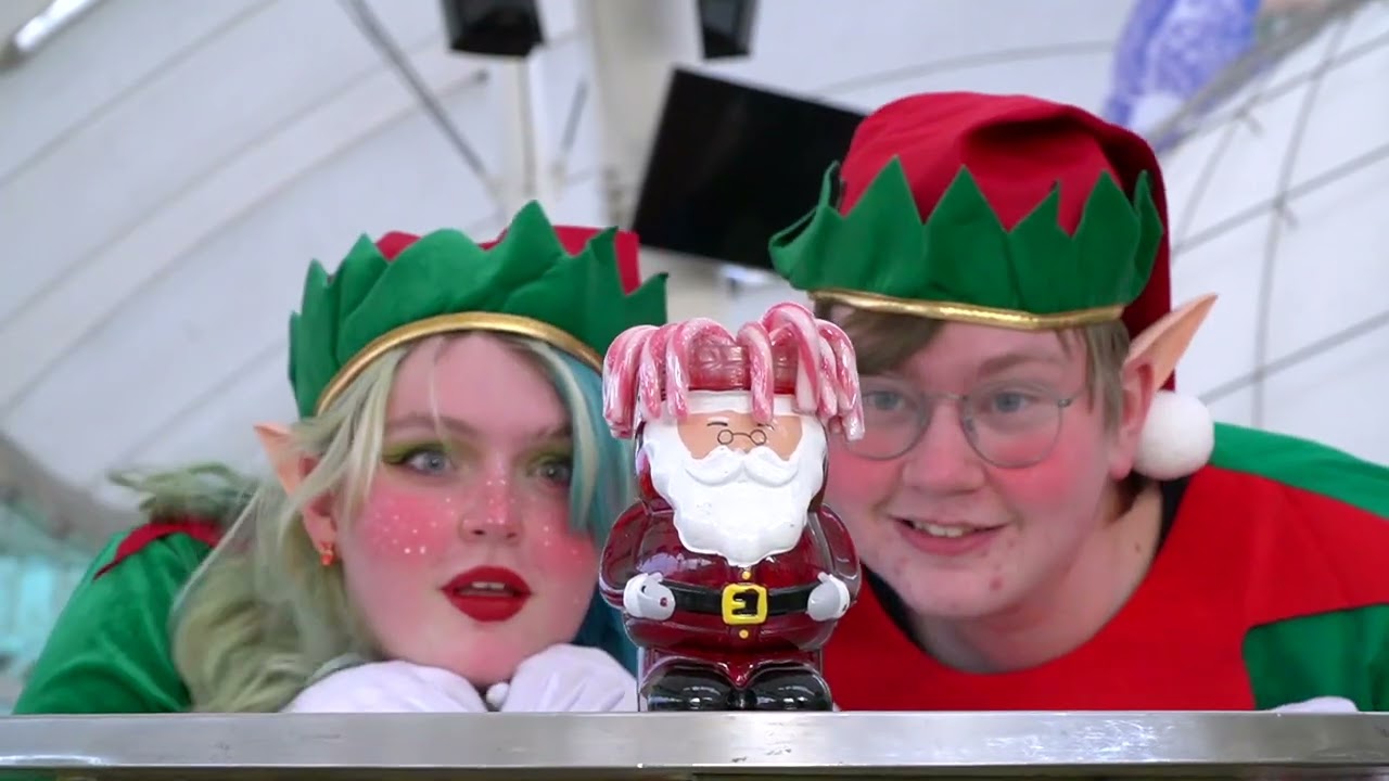 The elves have arrived at Dynamic Earth