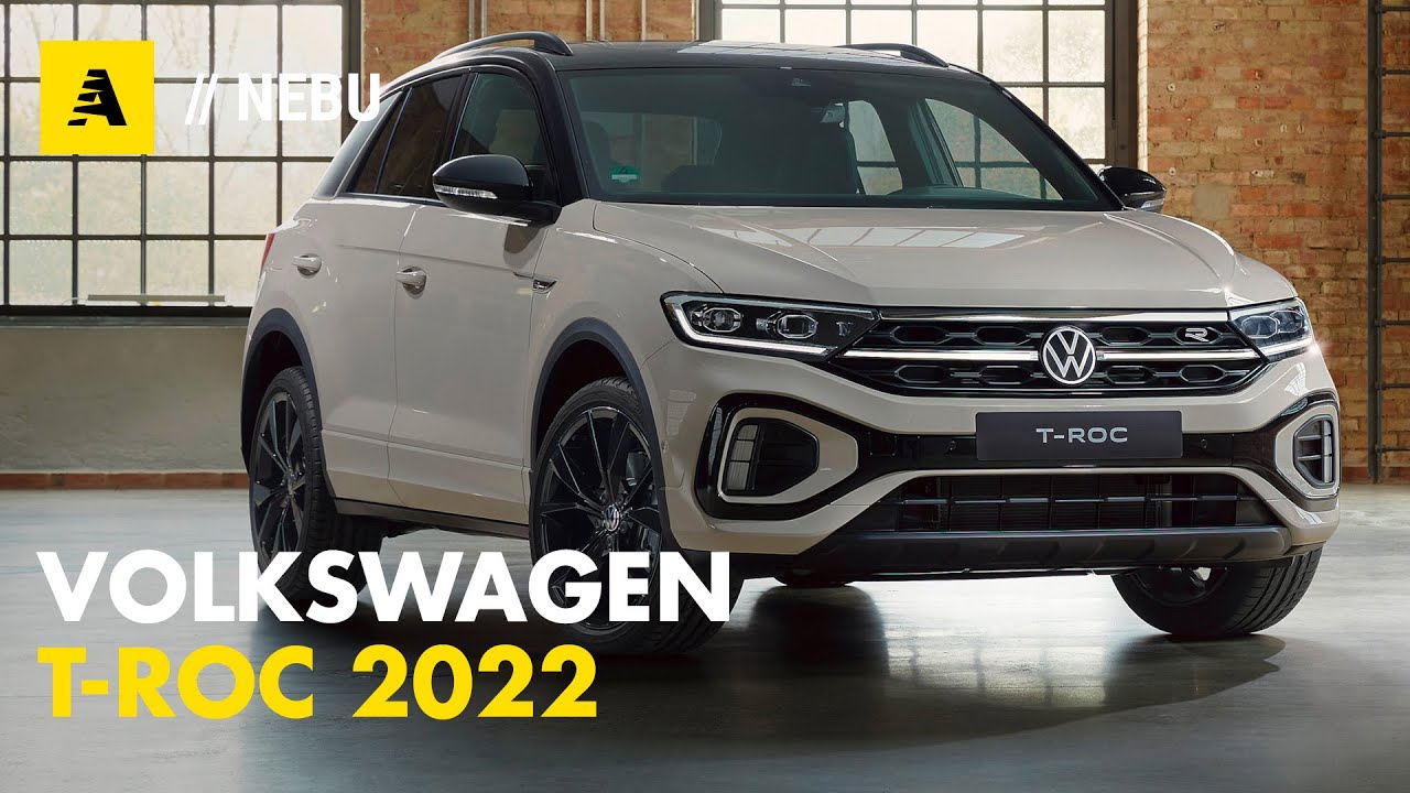 Volkswagen T-Roc 2022 | Interni di qualità migliore e tecnologia ADAS aggiornate