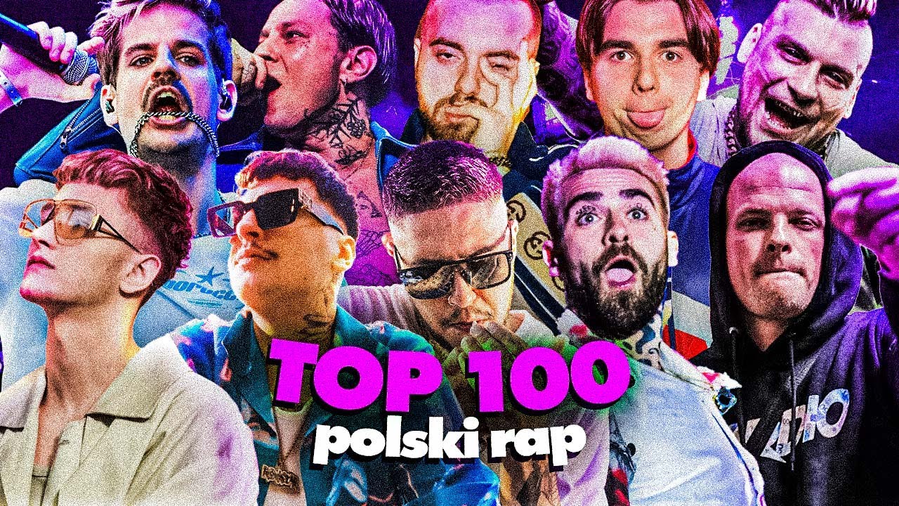 TOP 100 POLSKI RAP/TRAP/HIPHOP w HISTORII