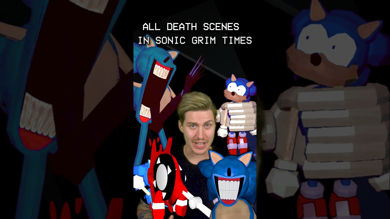 SONIC GRIM TIMES ВСЕ СЦЕНЫ СМЕРТИ 