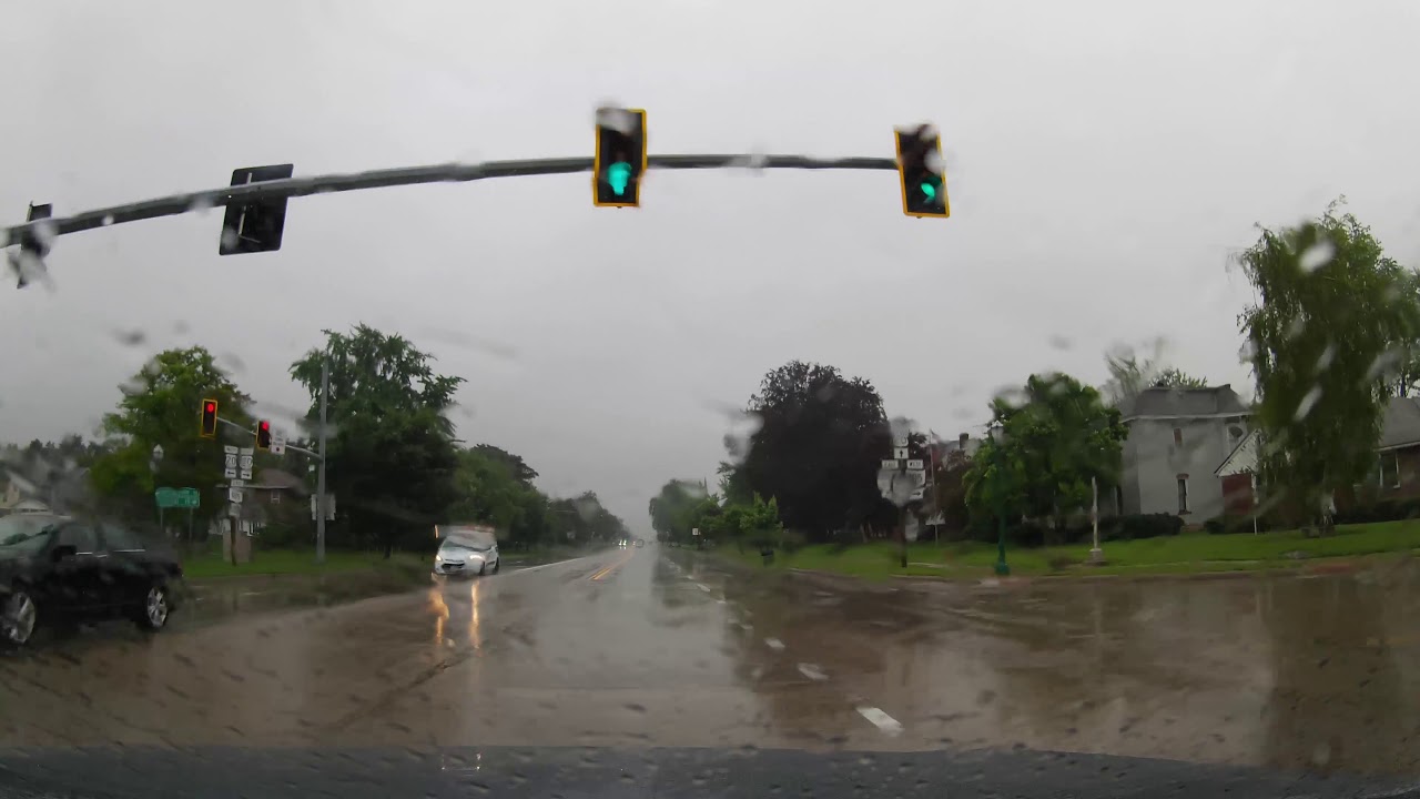 Driving through Woodville, Ohio