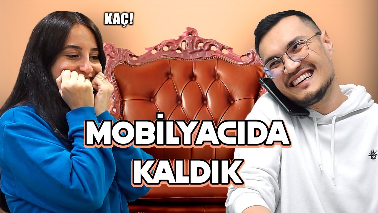 MOBİLYACIDA GİZLİCE KALDIK | YAKALANDIK!