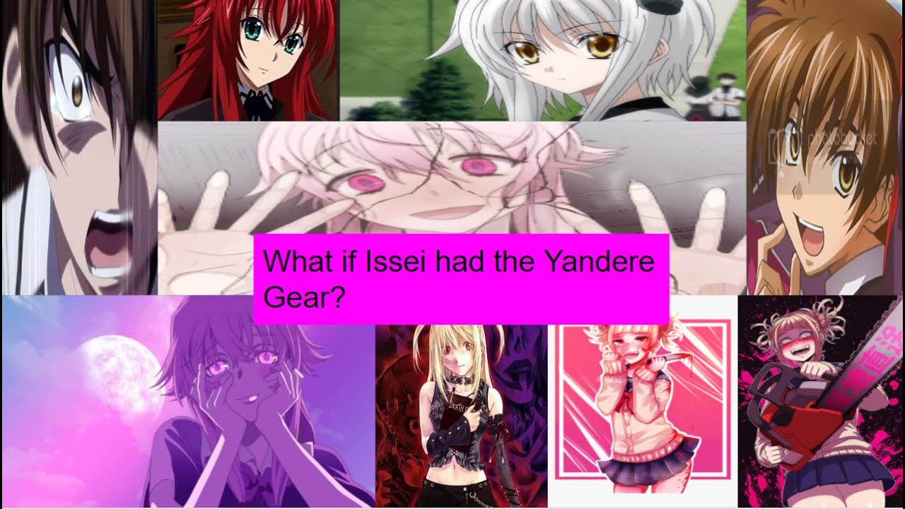What if Issei had the Yandere Gear? Part 1: New transfer and Pervert Luck.  (Old Version)