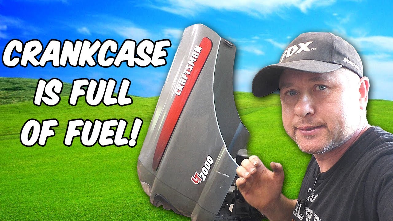 У этой газонокосилки из глушителя текло топливо! Пошаговое видео ремонта от Donyboy73