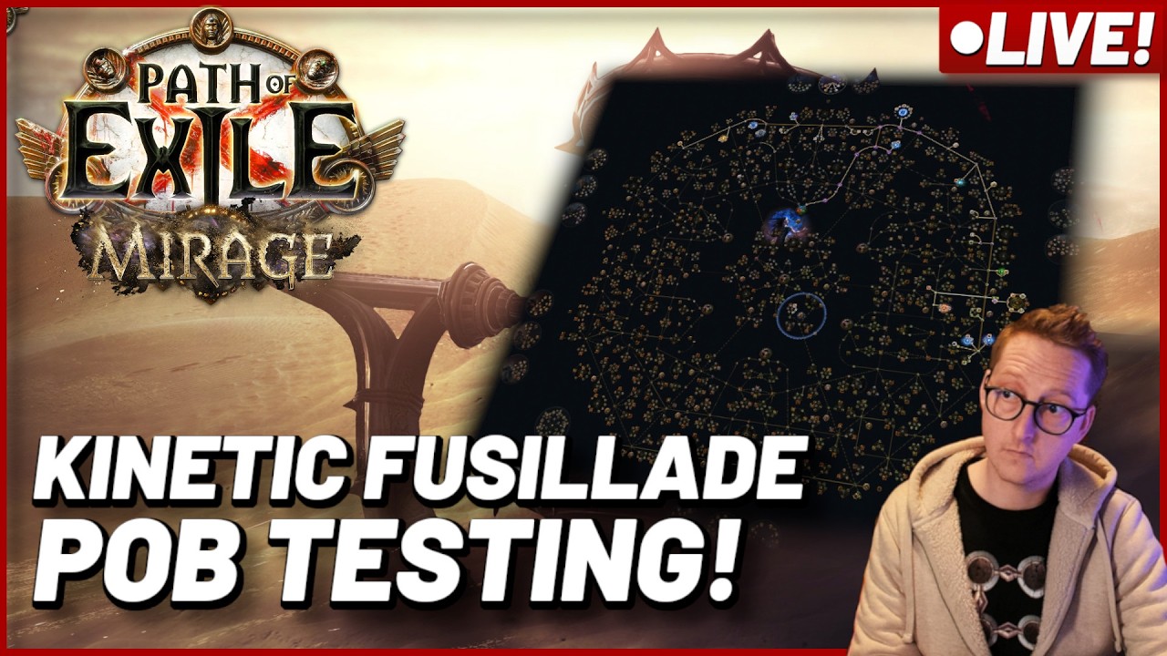 🔴[LIVE] PoE 3.28 Build Testing PoB Stream!
