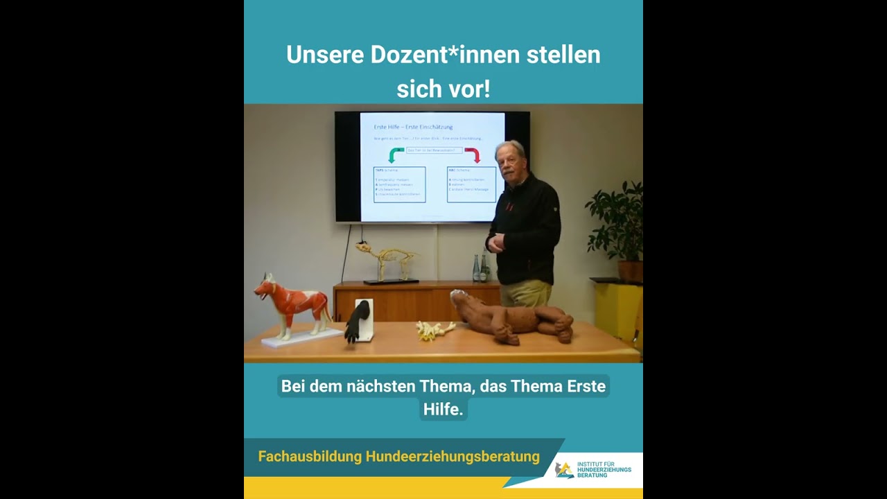 Dr. Stefan Auer über sein HEB-Modul: Anatomie und Physiologie | Erste-Hilfe beim Hund