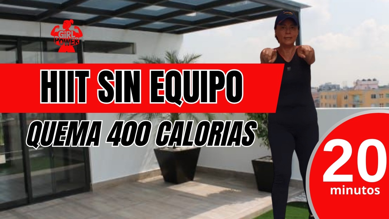 HIIT 20 Min en Casa Sin Equipo | Quema 400 Calorías y Activa tu Metabolismo +50@Activa_y_Plena50​