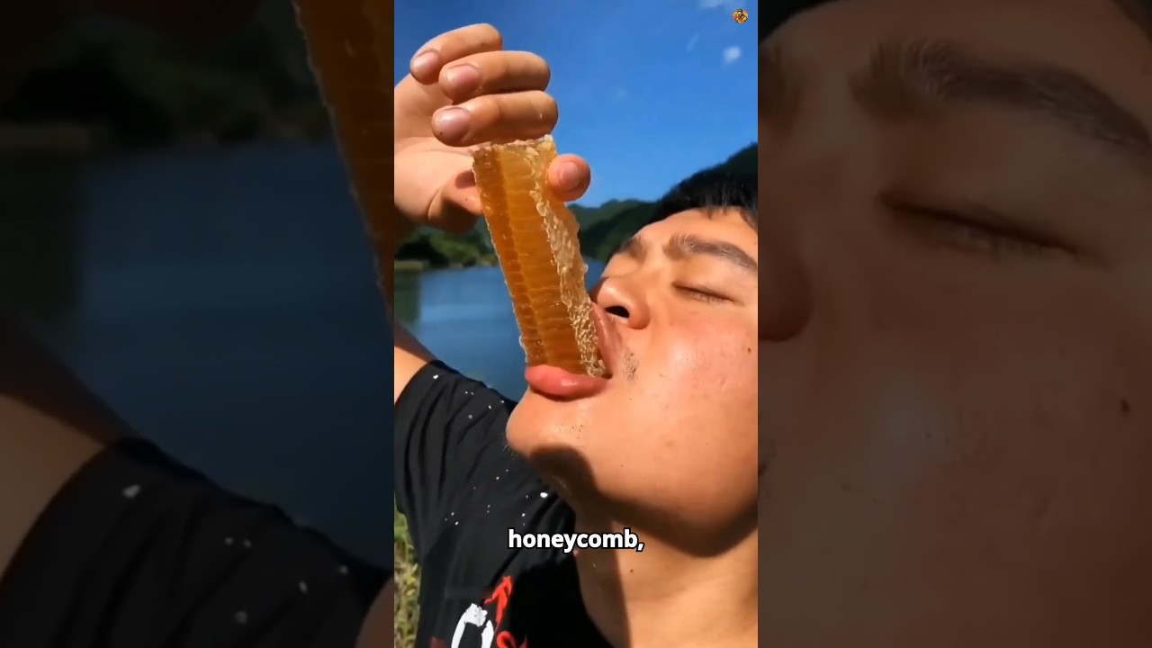 Why You Shouldn't Eat Raw Honeycomb! 😳
