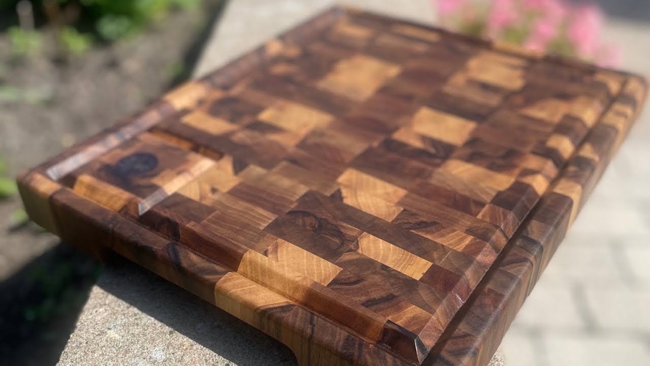 Making a cutting board in 12 minutes