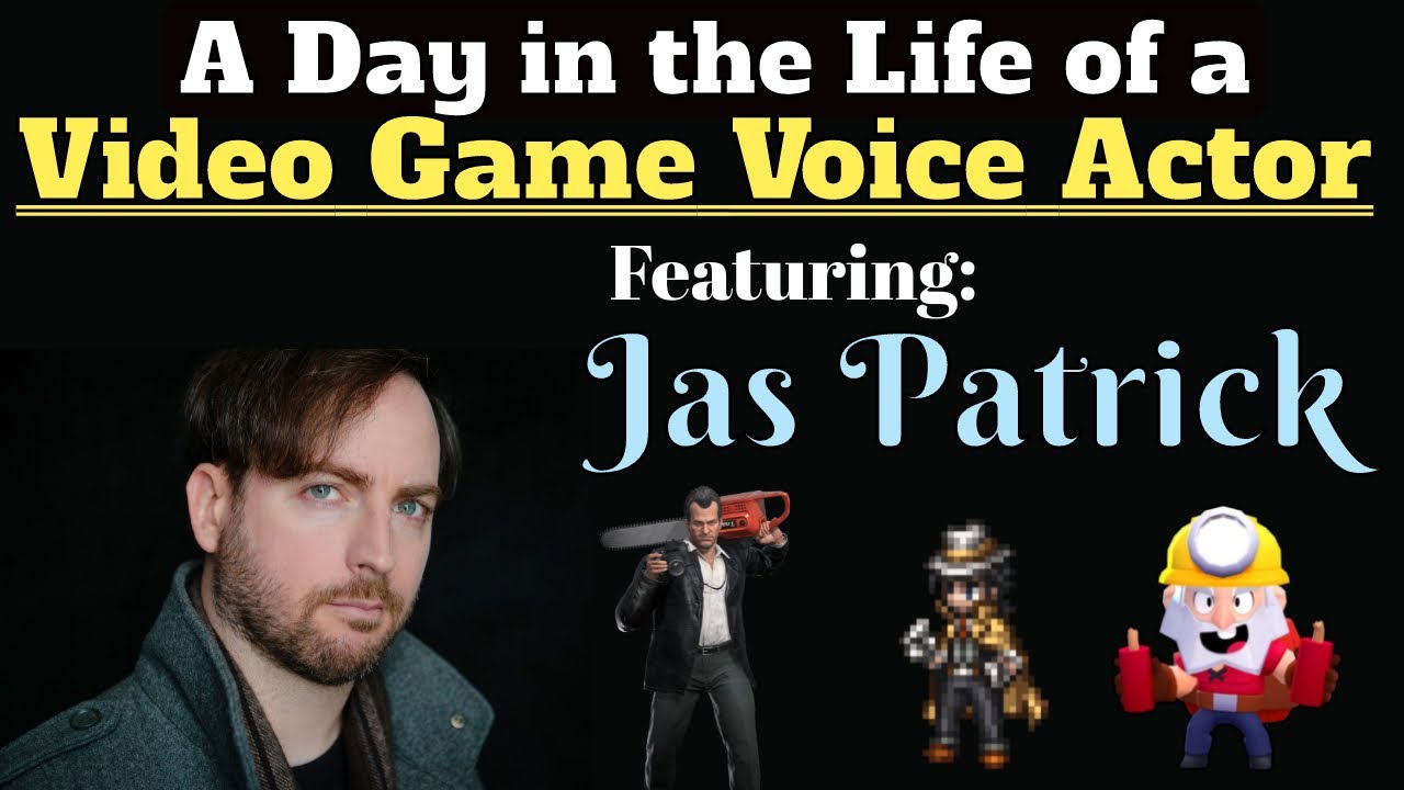 A Day in the Life of a Video Game Voice Actor - Featuring Jas Patrick