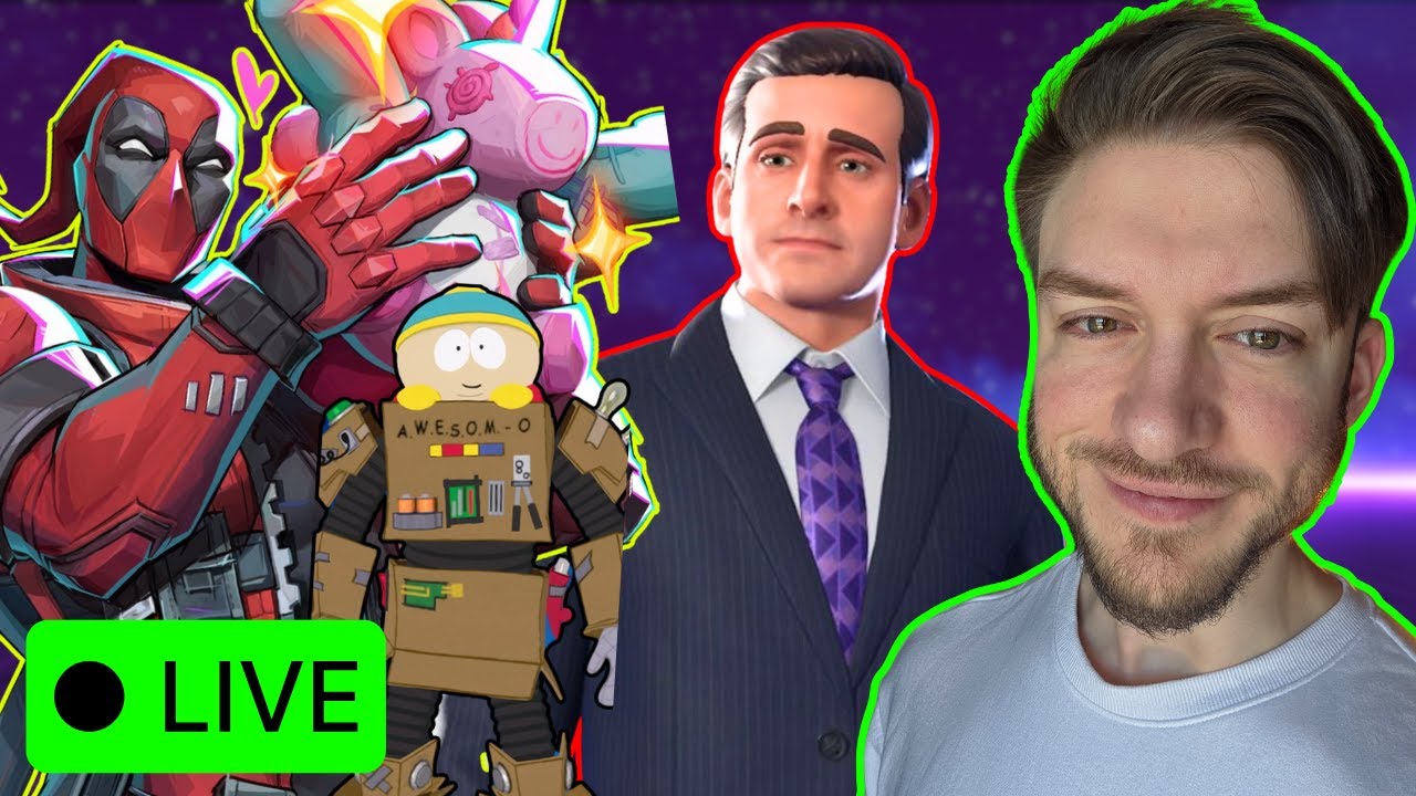 The Office Fortnite & DEADPOOL Marvel Rivals