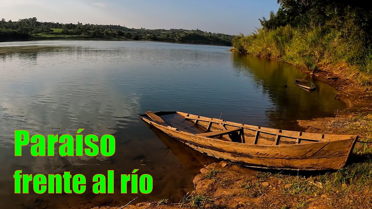 Descubro un pequeño paraíso junto al Paraná, Puerto Leoni, Misiones, Argentina.