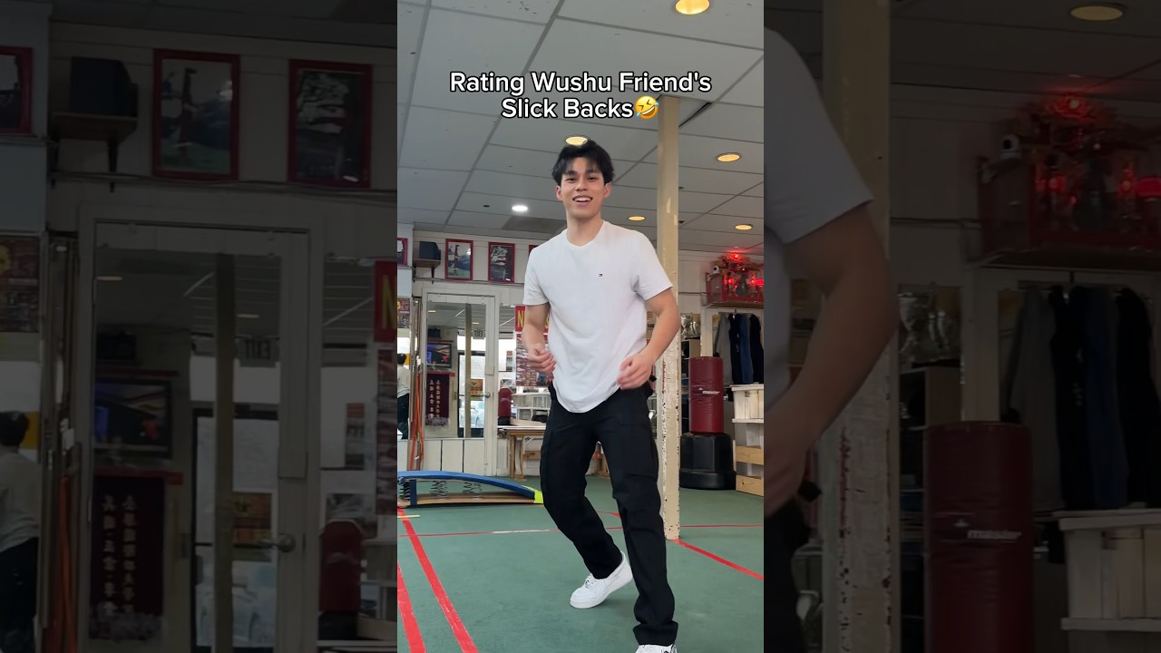 Rating Wushu Friend's Slick Backs🤣 #slickback