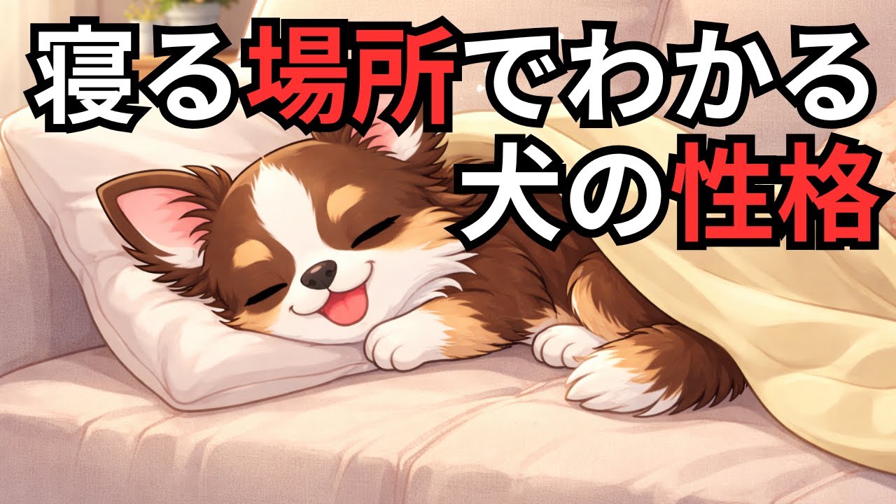 【性格診断】愛犬が寝る場所で性格が丸わかり！あなたの愛犬はどのタイプ？