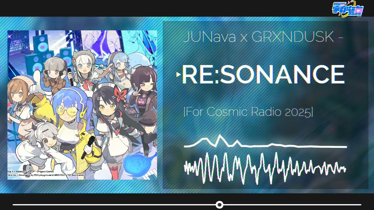 「Cosmic Radio 2025 Submission」JUNava x @GRXNDUSK_official - RE:SONANCE