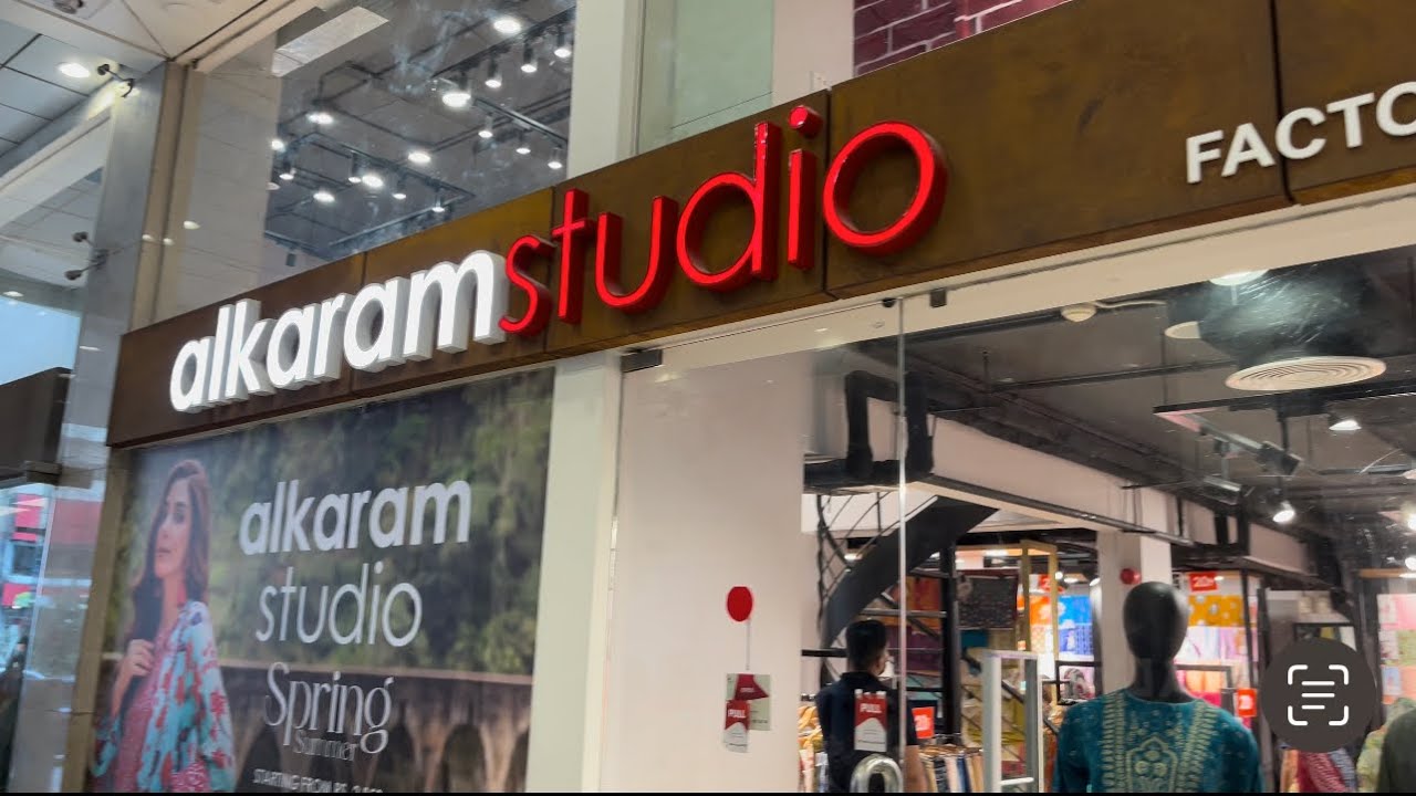 Alkaram Studio Flat 50% OFF | Factory oulet always on sale | Atrium Mall |