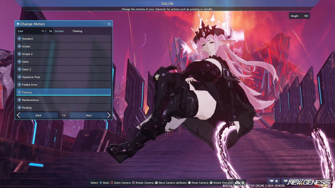 PSO2 NGS Character Creation Tutorial, Demon Lord Mia