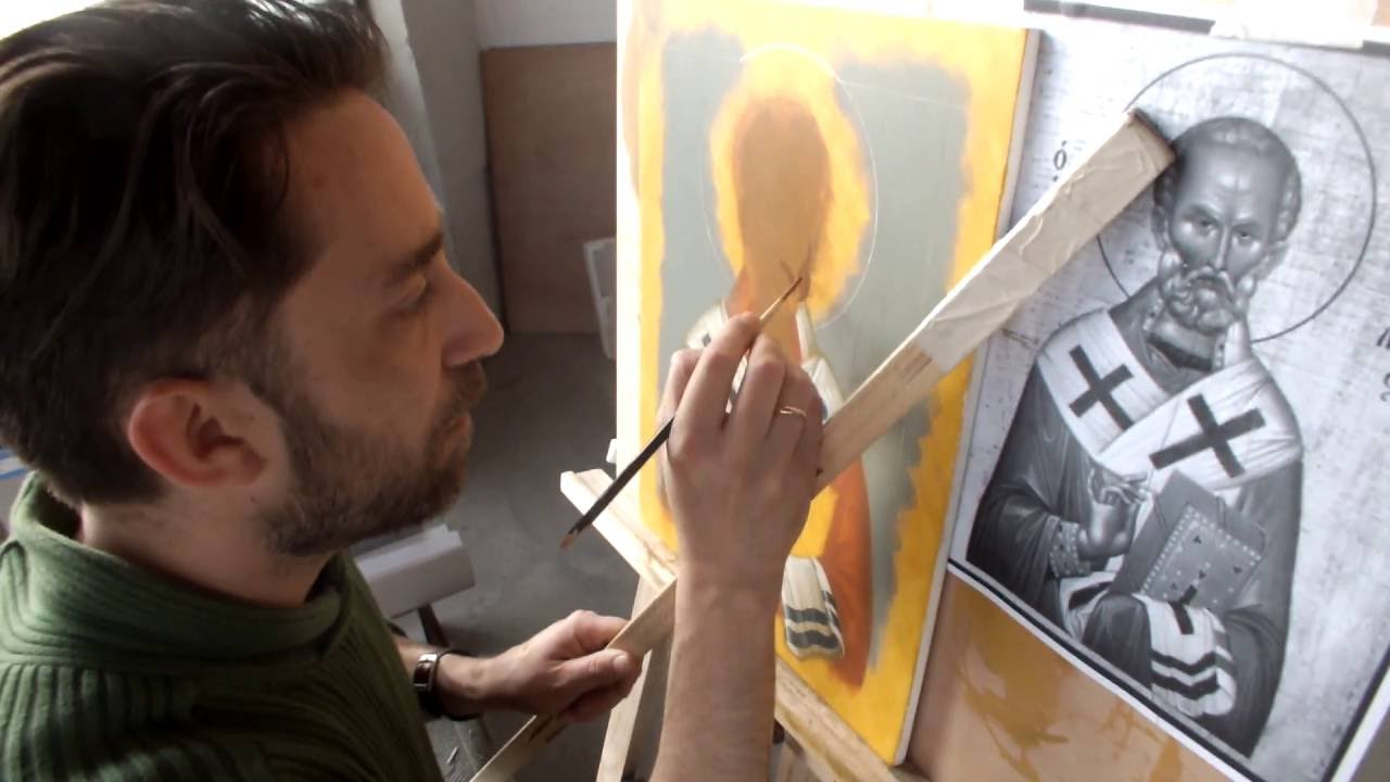 Taller de Iconograf&iacute;a Bizantina - Federico Aguirre