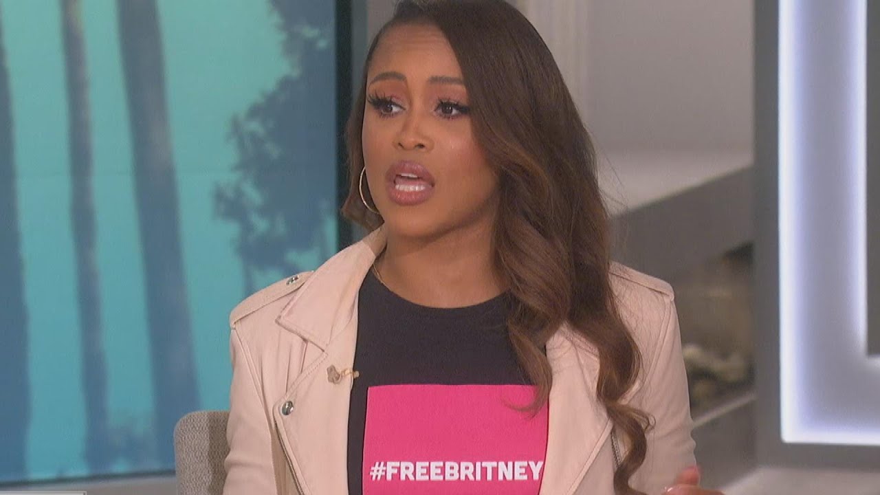 Eve Sports #FreeBritney Shirt on The Talk