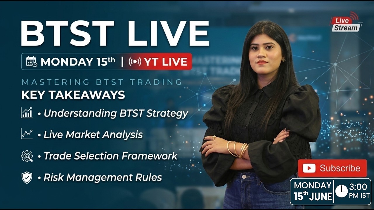 🚀 BTST Live Now! Don't miss today's market opportunities. Join us live! 📈