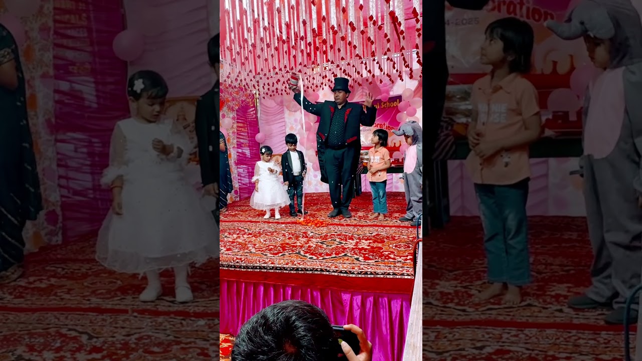 🎩✨ Magician Jayant Pathak's Spectacular School Magic Show in Delhi! ✨🎭!#Magic #BestMagician