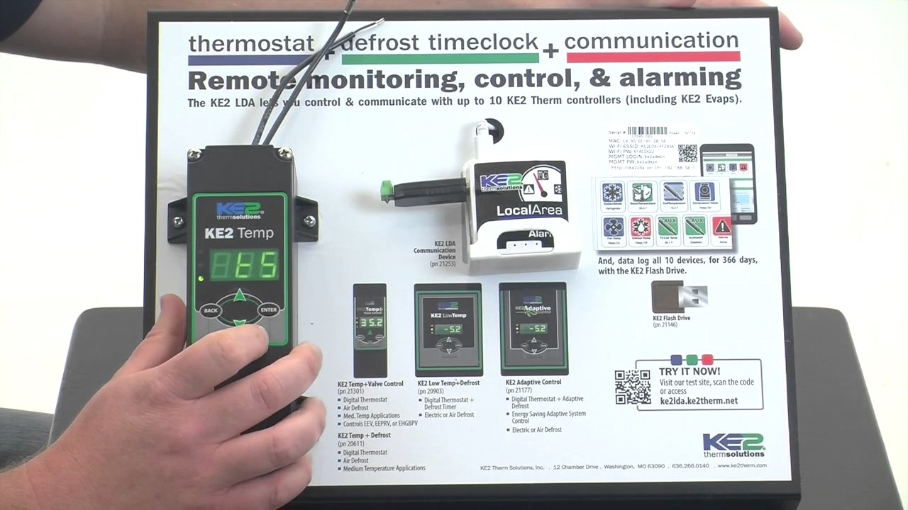 How to Set the KE2 Temp or KE2 Temp + Valve's Air Temp Differential - Video 080 (FAQ:Walkin Coolers)
