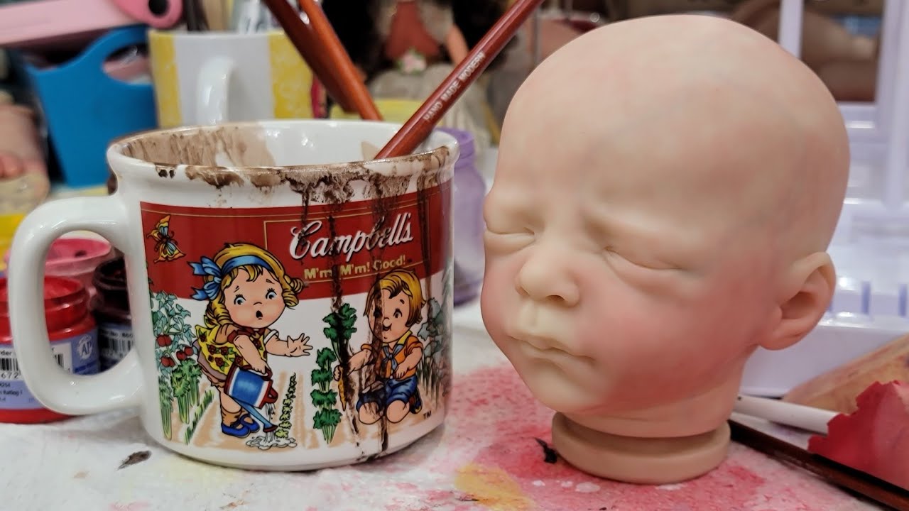 How I Paint Ethnic Reborn Baby Dolls| nlovewithreborns2011