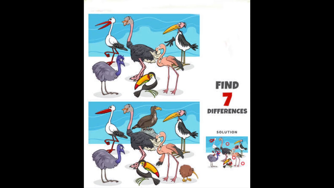 Spot the Differences , Brain Games - Video#2202-01 #FindTheDifference #SpotTheDifference