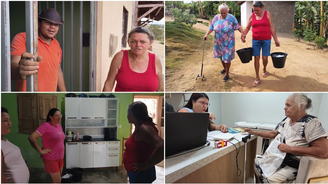 FUI CORRENDO MATAR A SAUDADES 🥰 CHEGARAM DA PARAÍBA + DEI UM PRESENTINHO ESPECIAL + VOVÓ NA MÉDICA👀