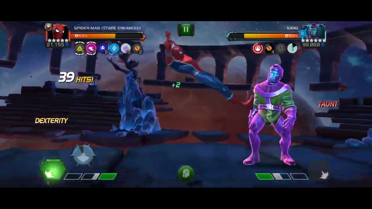 5*r5 Stark Spider vs Kang | CCP Carina act 7.3.6