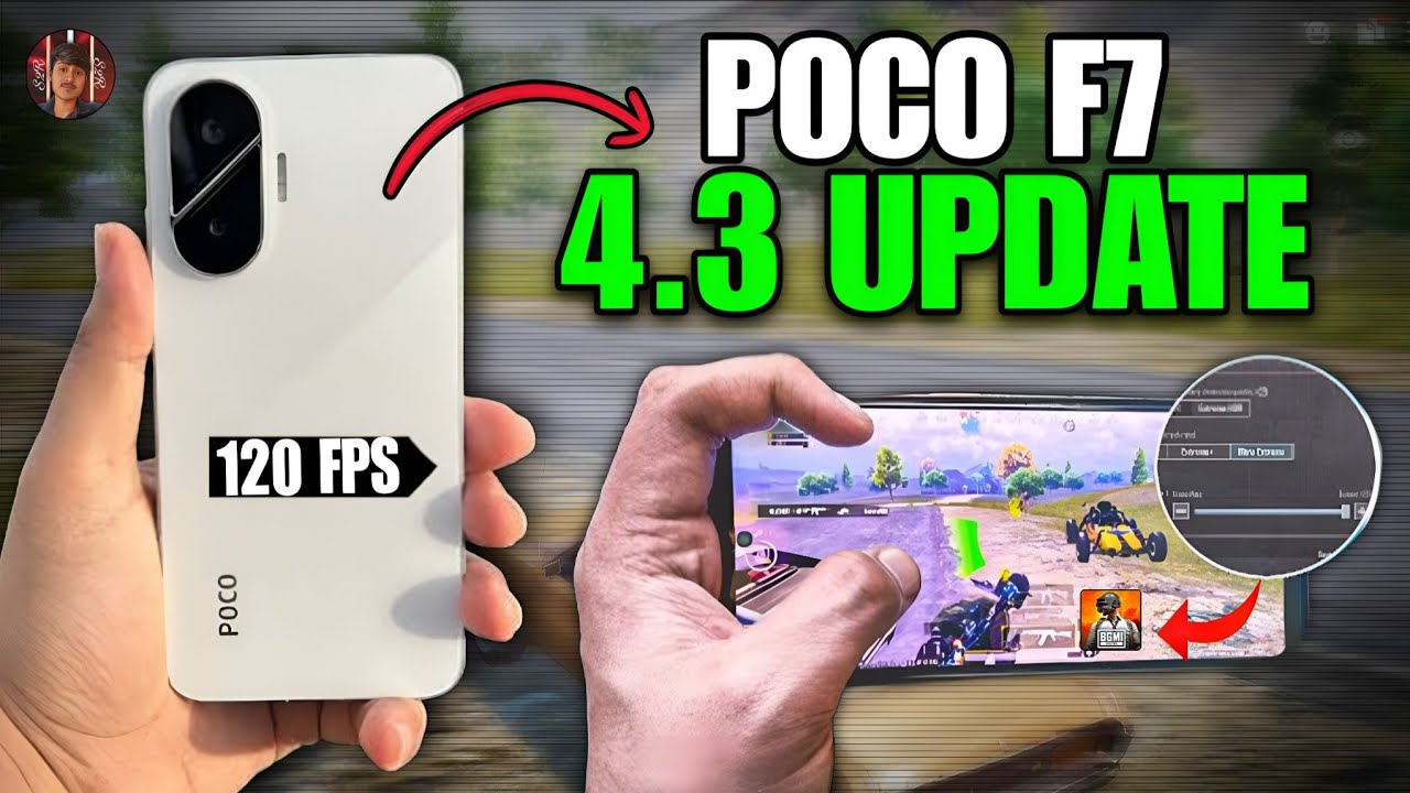 POCO F7 4.3 Update Finally 120 FPS 🤯 | BGMI Gaming Test | 45&deg;C Heating Issue & Battery Test | Worth?