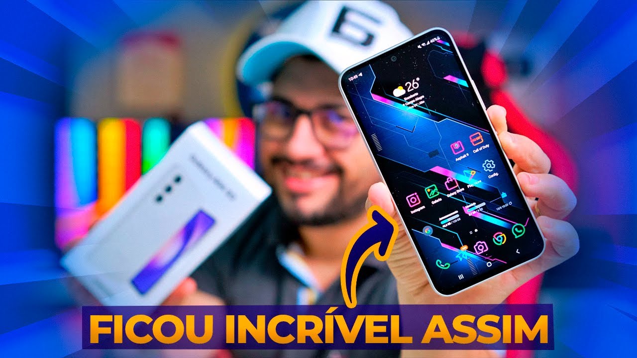 Dicas IMPRESSIONANTES Galaxy A54 [Personalização deixou ele INCRÍVEL]