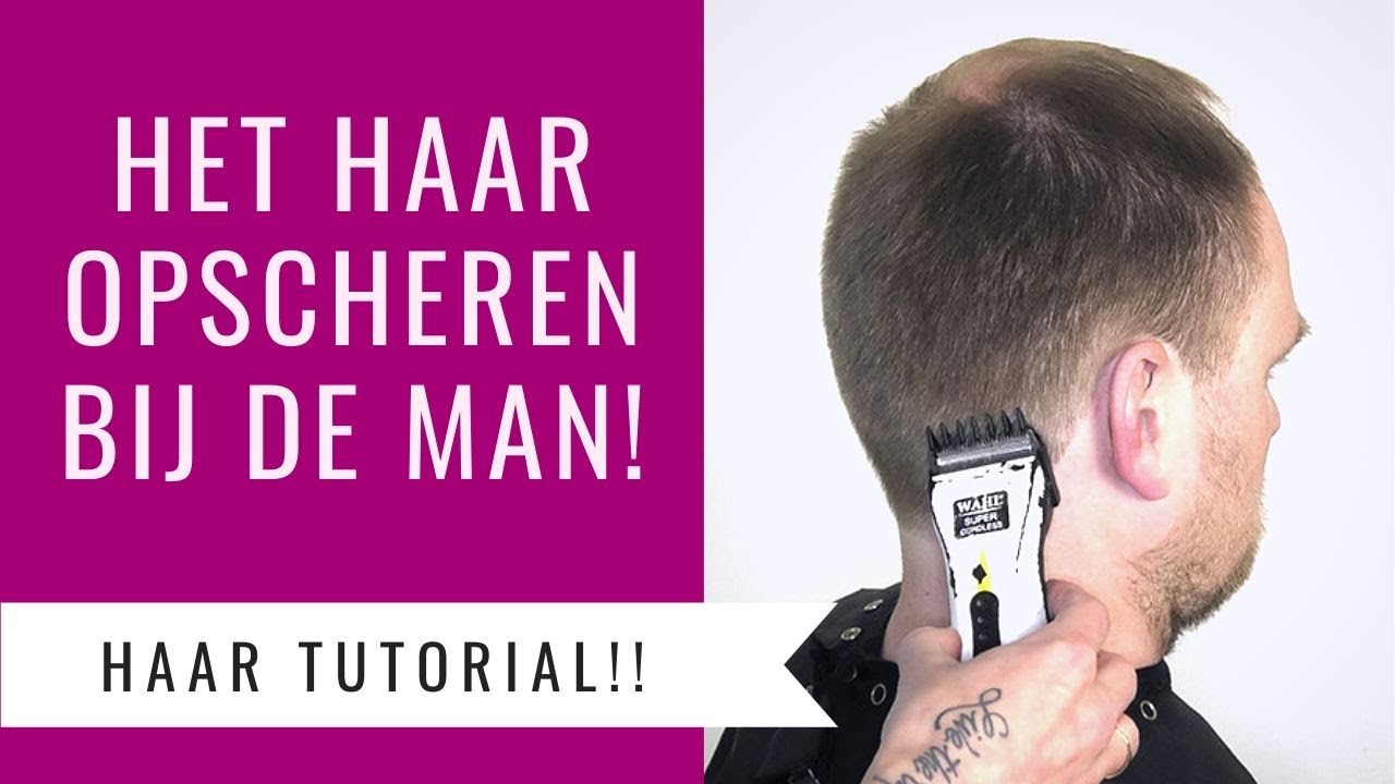 HAAR KNIPPEN BIJ DE MAN MET EEN TONDEUSE | OPSCHEREN! | Dazzling Beauty