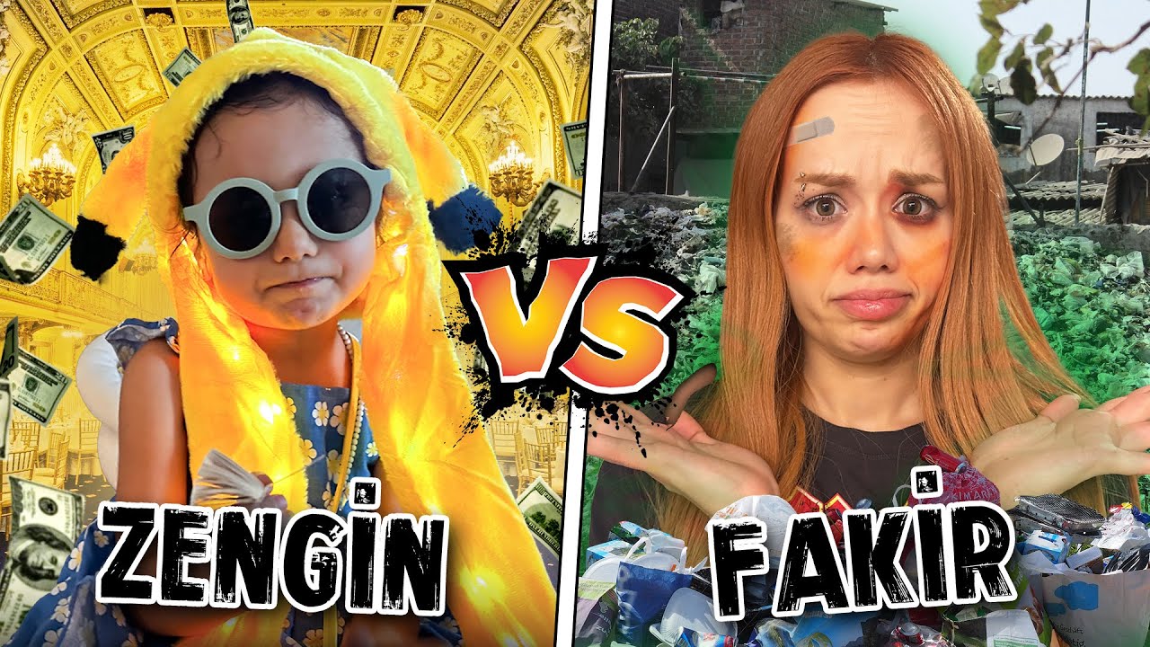 ZENGİN VS. FAKİR BİR GÜN GEÇİRMEK !? @OykuKarta