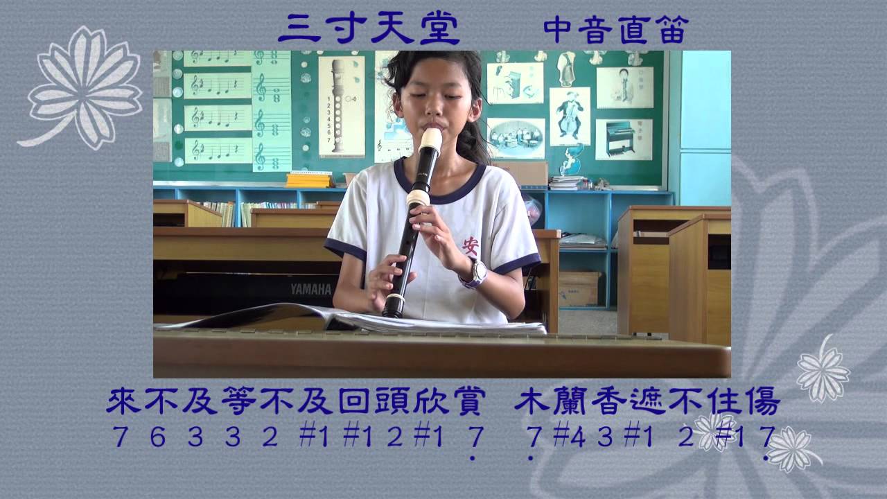 【三寸天堂】「步步驚心」主題曲︱直笛︱牧童笛︱Recorder︱ソプラノリコーダー｜直笛期遇︱S.G