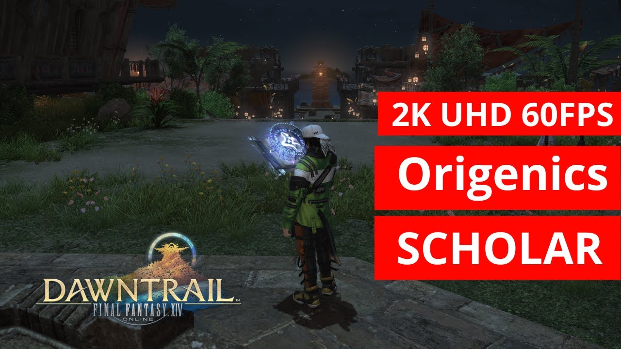 FFXIV Dawntrail: Origenics SCHOLAR GAMEPLAY 163 [2k/MAX PRESET]