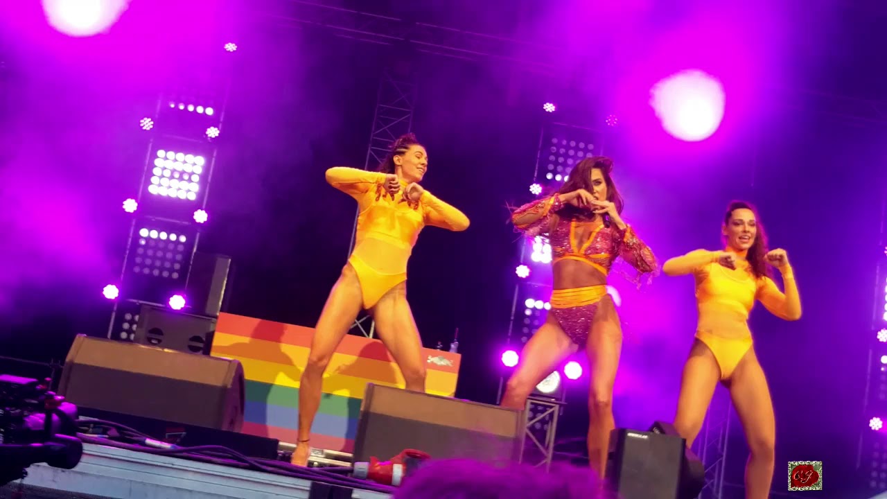 Katrina Stikoudi at Europride 2019 Vienna  no sound
