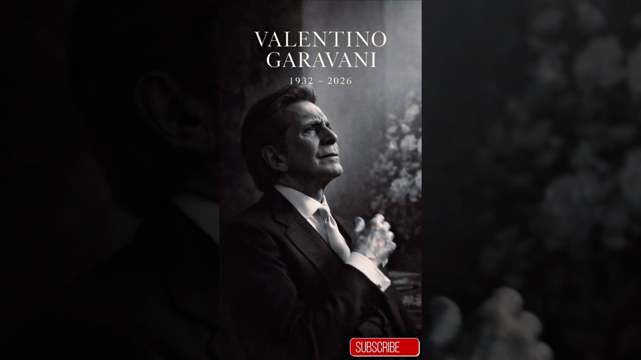 Ушла эпоха: Памяти Валентино Гаравани (1932&ndash;2026) #Valentino #ValentinoGaravani  #RIPValentino