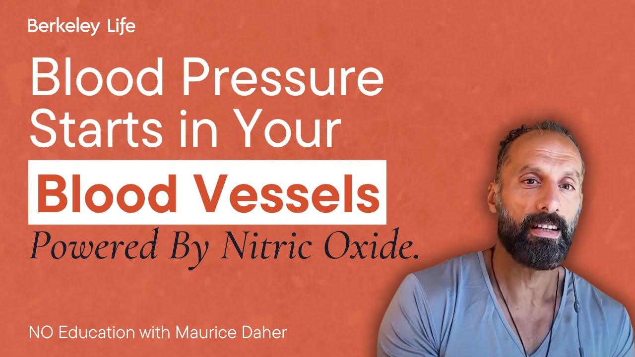 Heart Health & Blood Pressure: How Nitric Oxide Keeps Your Vessels Flexible | Maurice Daher
