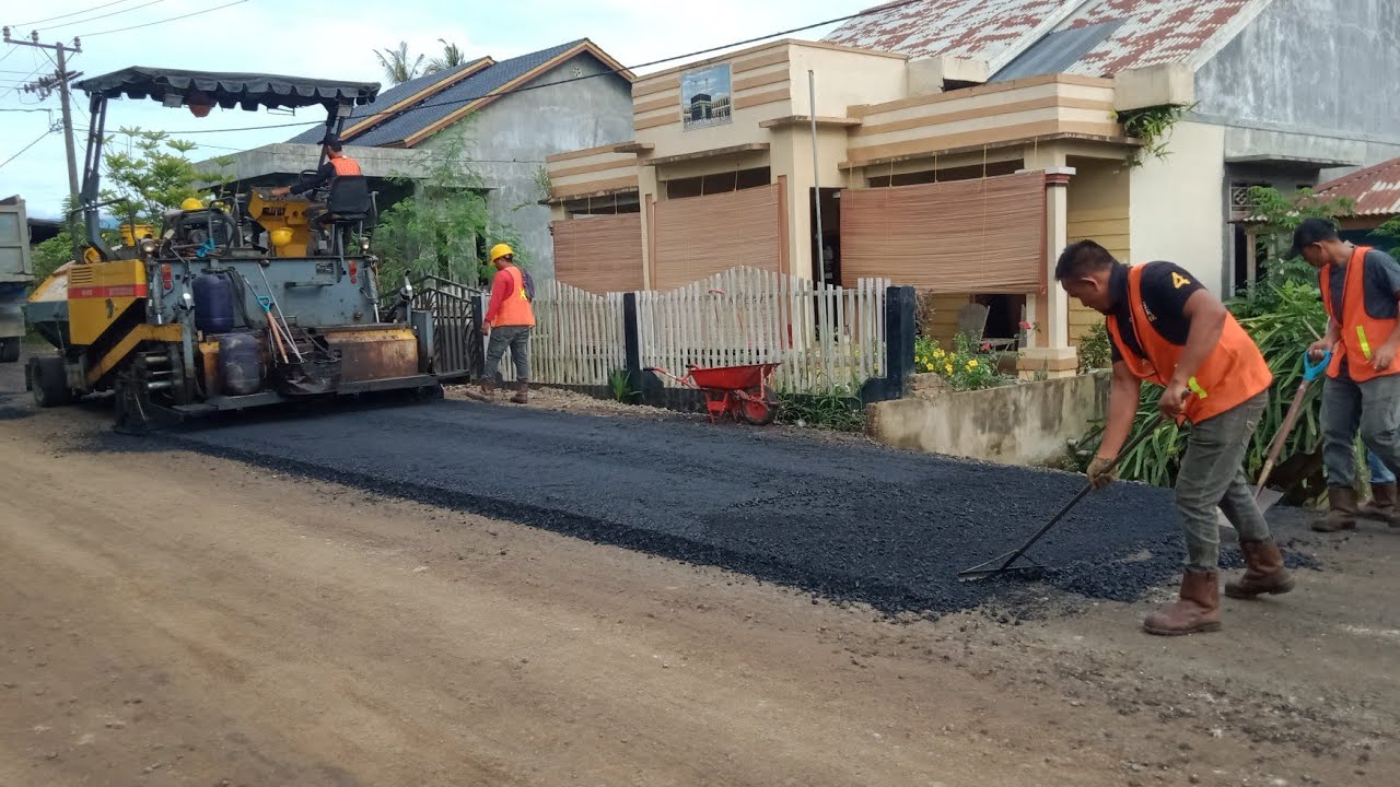 Tahapan Pengaspalan Jalan