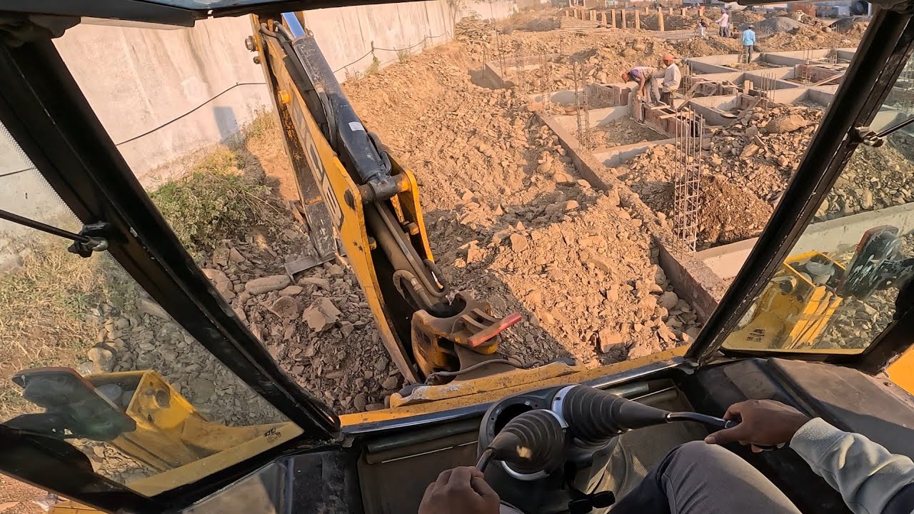 ​JCB से घर की भराई करना सीखें | How to Drive JCB Machine for Beginners