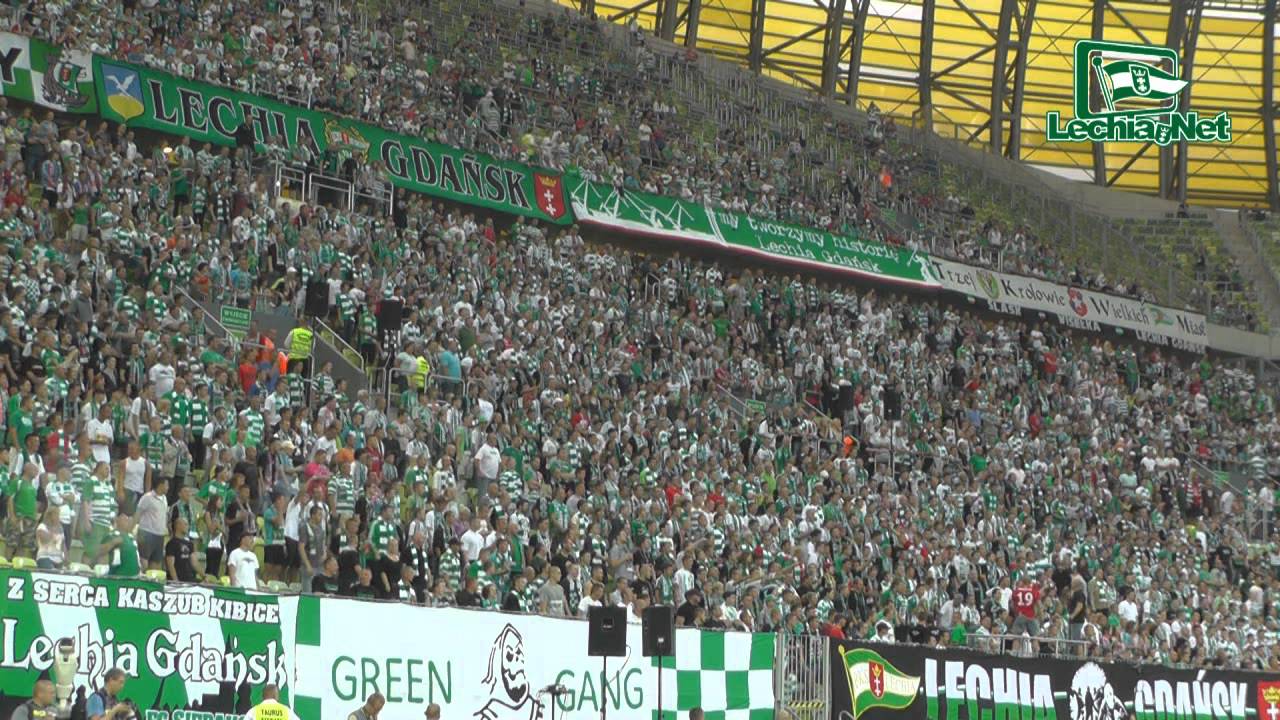 2012.08.20 Doping kibiców Lechii podczas meczu z Polonią Warszawa