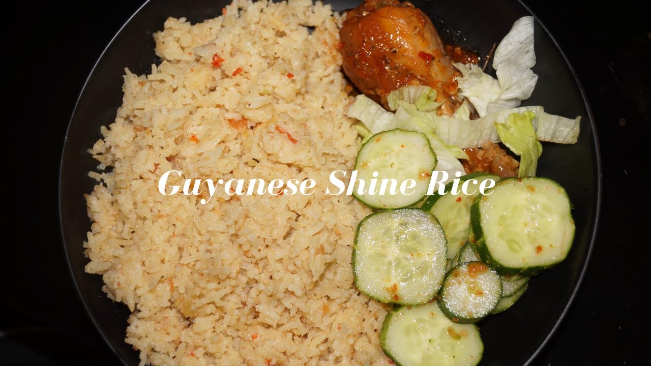 HOW TO MAKE GUYANESE SHINE RICE