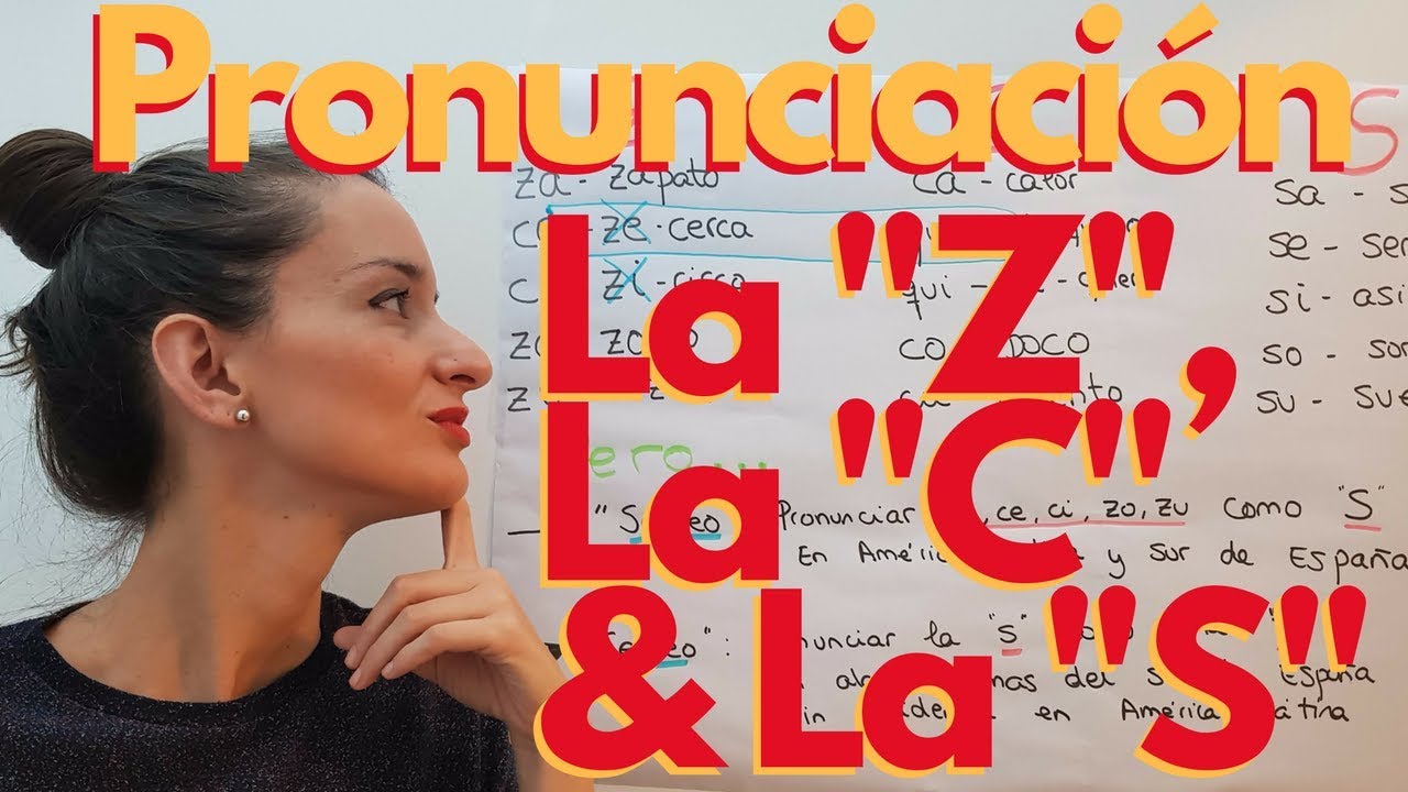 Pronunciación Z,C y S (de España peninsular en su mayoría) #pronunciación #español #fonetica #españa