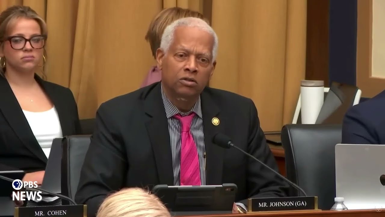WATCH: Johnson asks Bondi to apologize to Epstein survivors for not protecting their identities