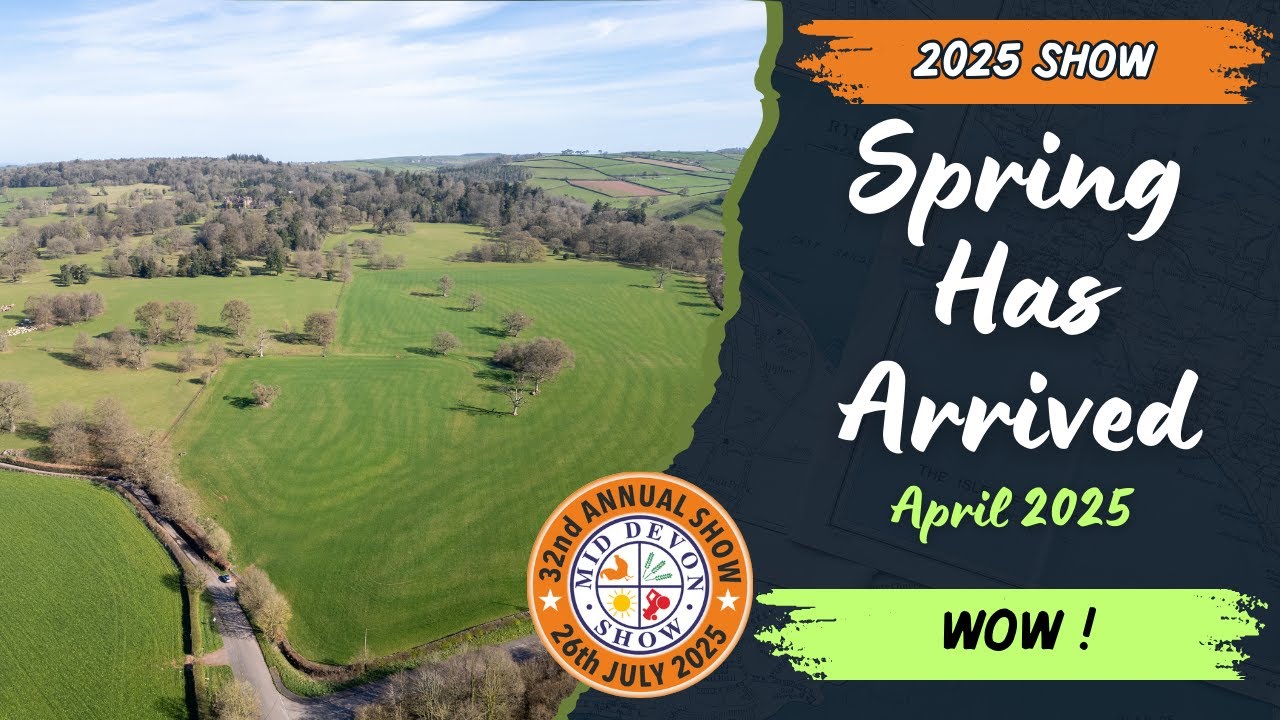 Spring at the Mid Devon Show Ground 2025