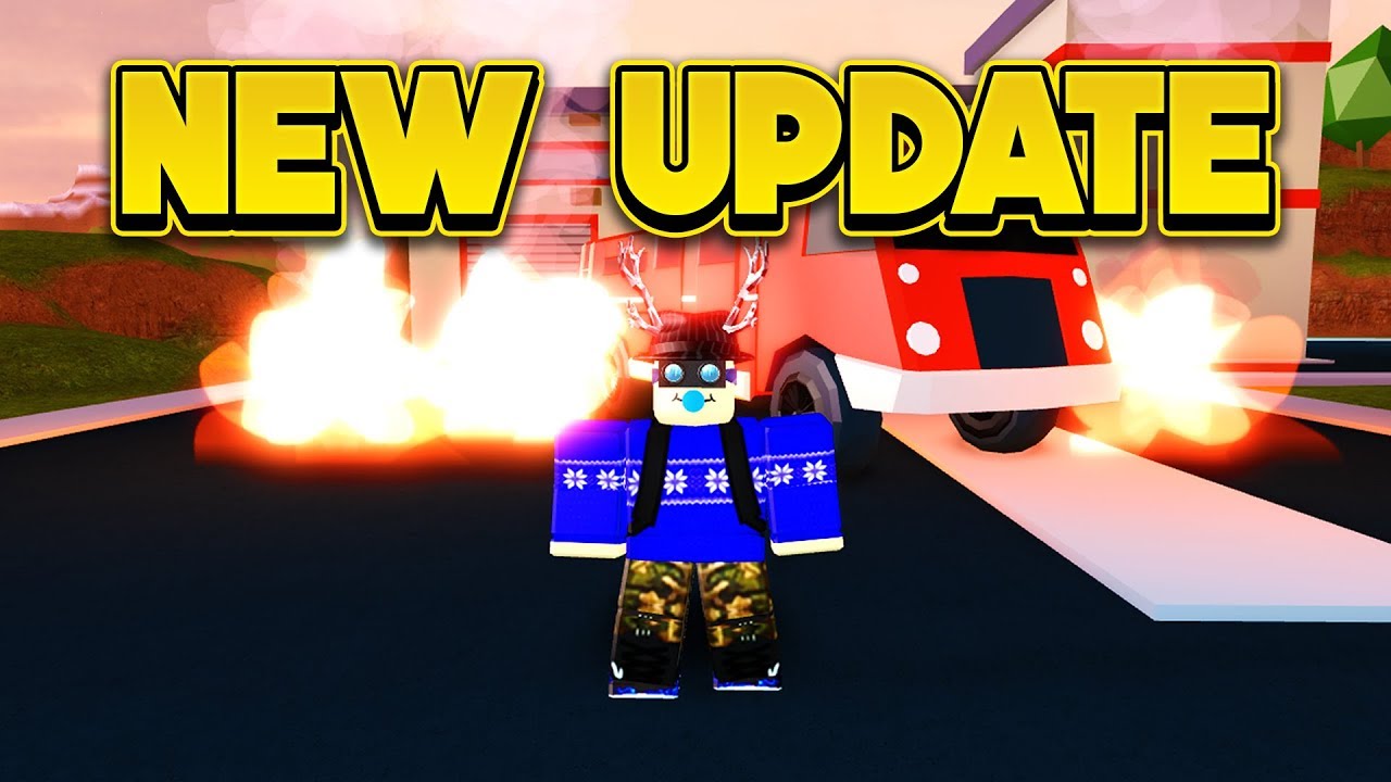 NEW FIRETRUCK UPDATE! (ROBLOX Jailbreak)