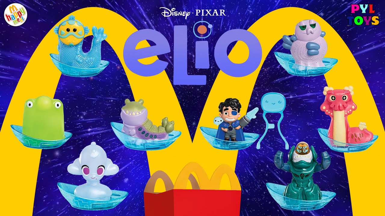 McDonalds Colección Completa Happy Meal Elio Disney Pixar Junio 2025