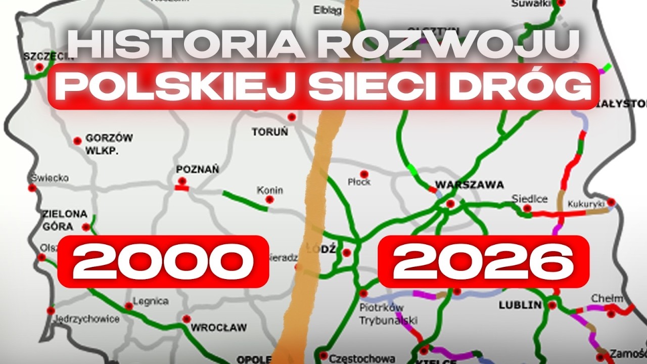 Jak z zacofanego drogowo kraju, staliśmy się potęgą w długości autostrad i dr&oacute;g ekspresowych