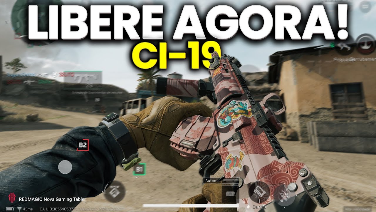 LIBERE AGORA! MELHOR ARMA DO DELTA FORCE MOBILE? *CI-19* COMO DESBLOQUEAR RÁPIDO